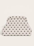 Bolso Bombón LUNARES MINI BLANCO