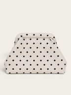 Bolso Bombón LUNARES MINI BLANCO