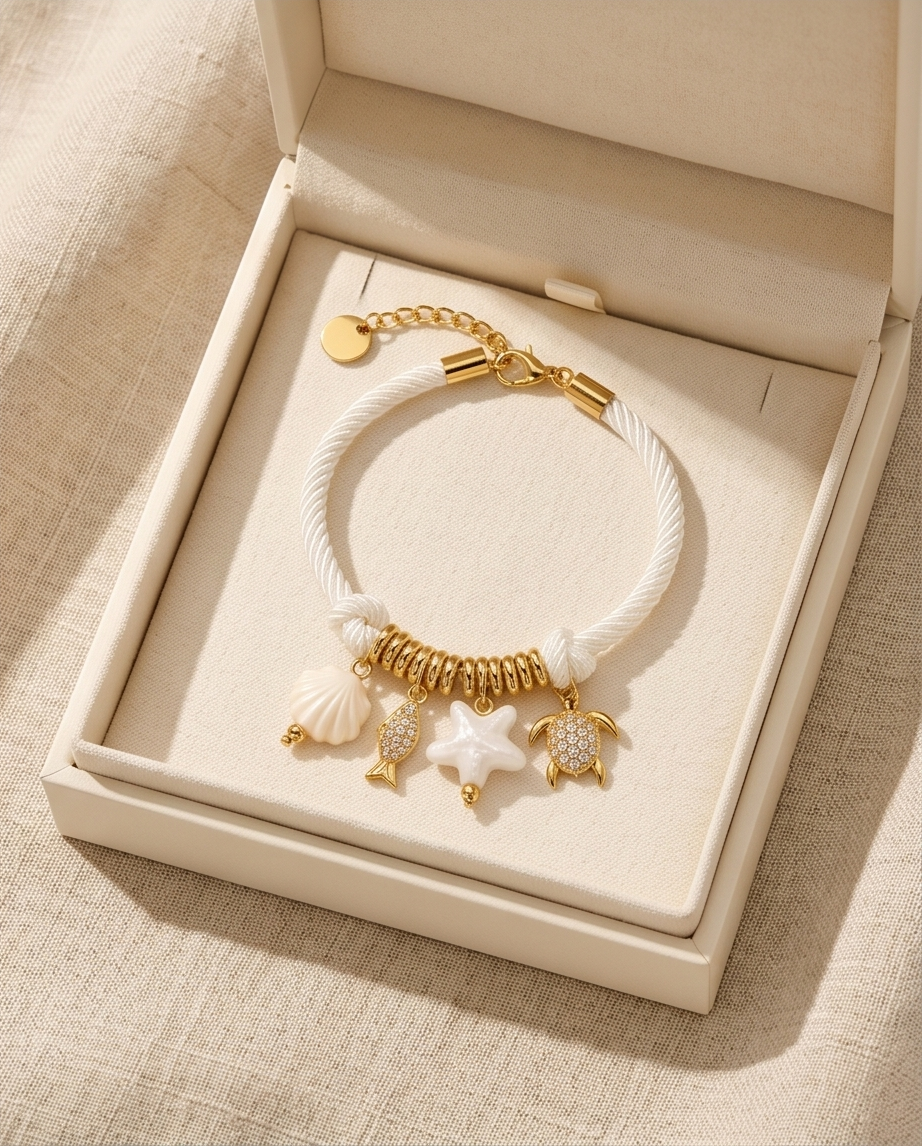 Pulsera Marina White