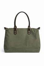 SHOPPER ROMA | VERDE CAQUI OSCURO