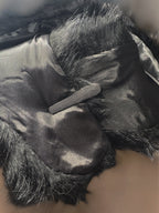 CUELLO PELO SINTÉTICO - NEGRO