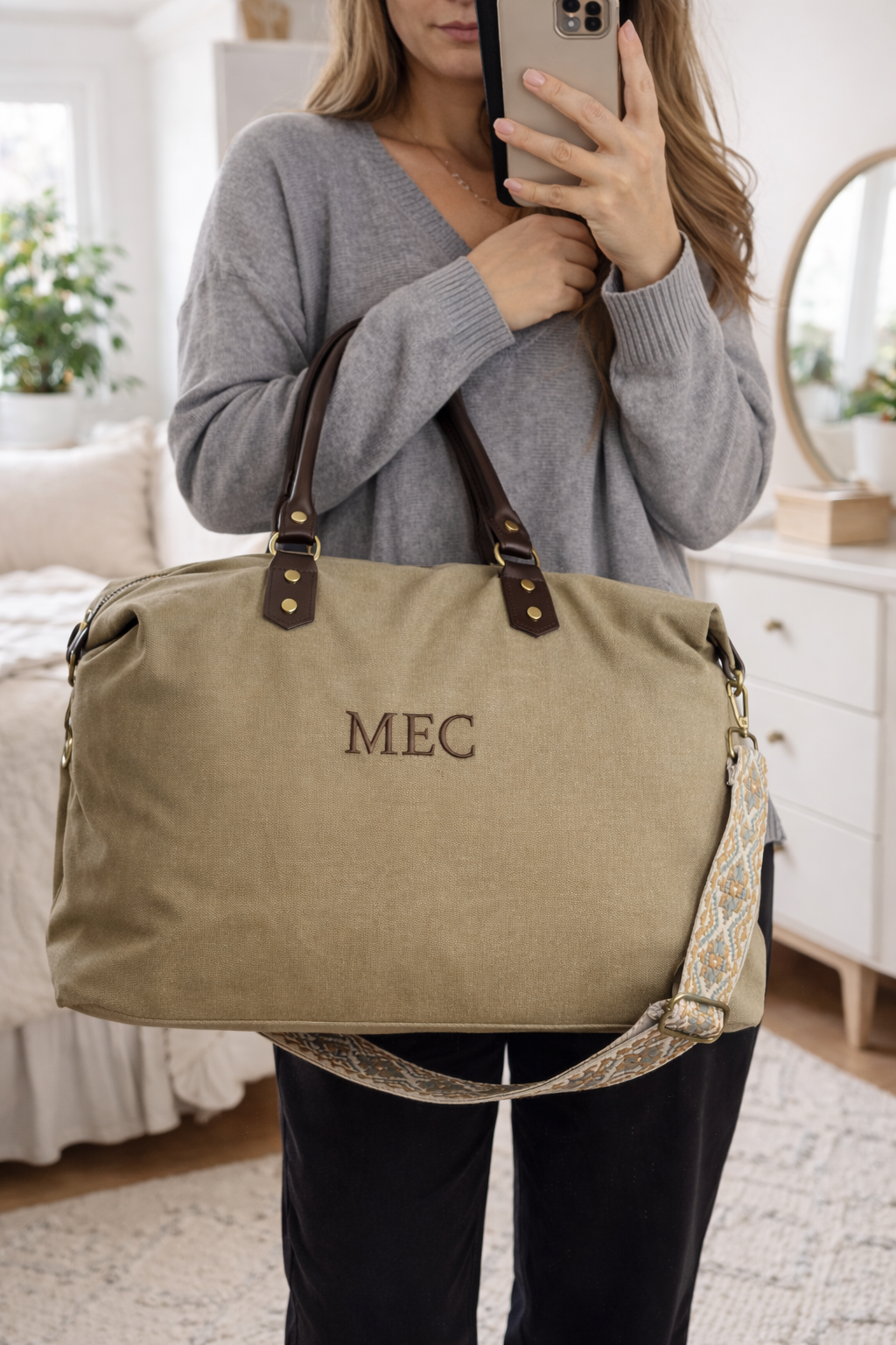SHOPPER ROMA | TAUPE