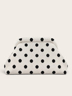Bolso Bombón LUNARES BLANCO