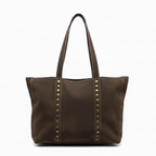 SHOPPER TACHAS | MARRÓN CHOCOLATE