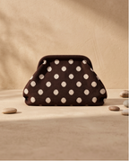 Bolso Bombón LUNARES MARRÓN