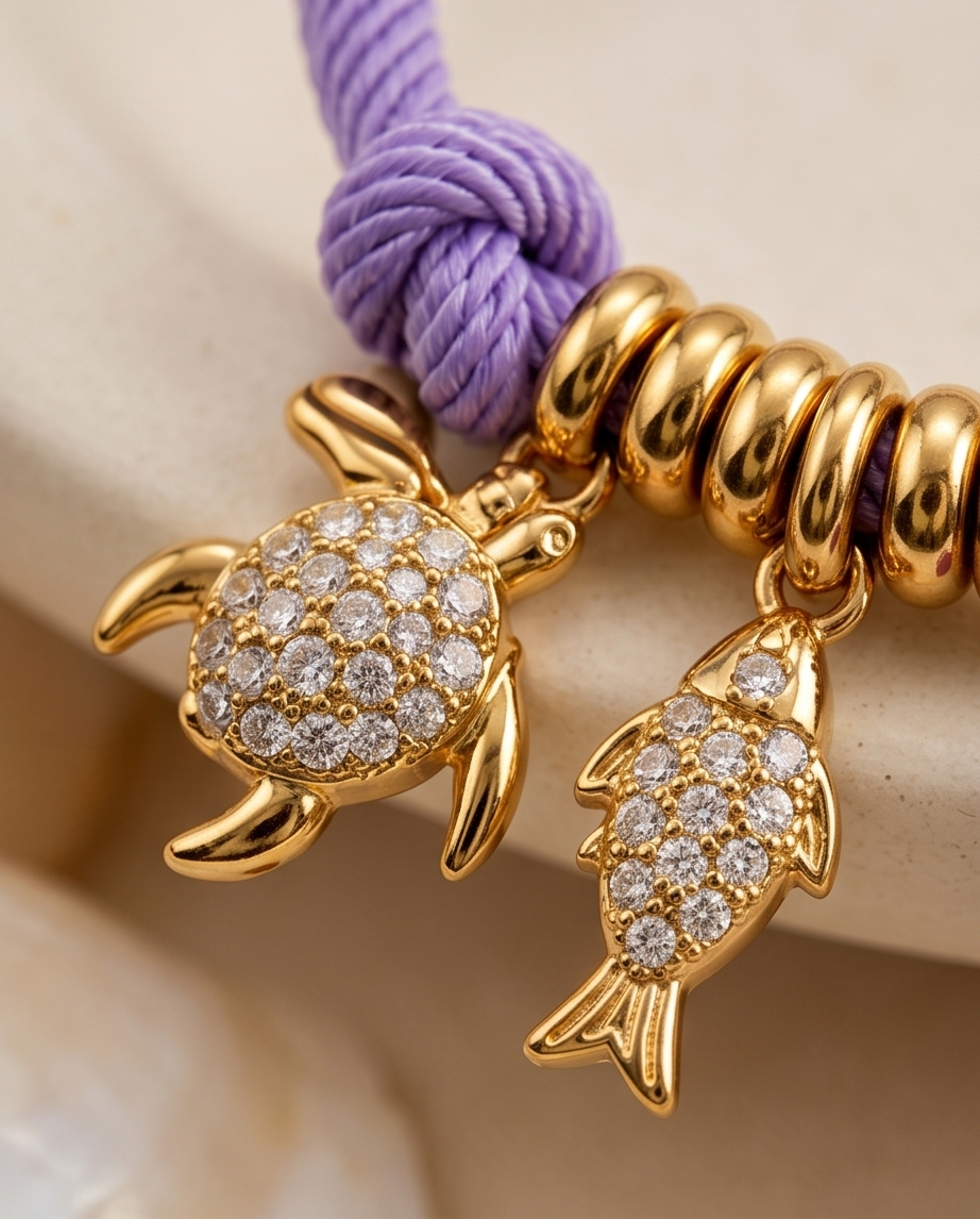 Pulsera Marina Malva