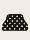 Bolso Bombón LUNARES NEGRO