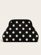 Bolso Bombón LUNARES NEGRO
