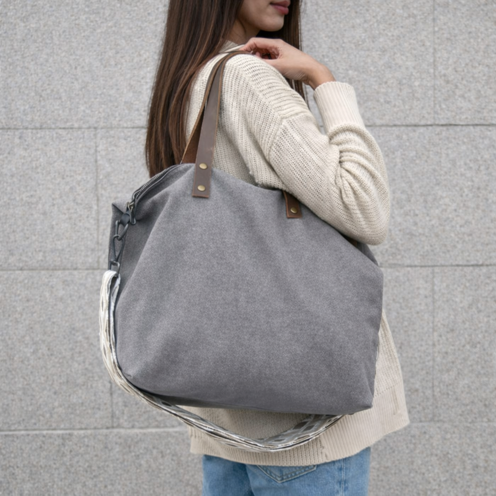 SHOPPER MALTA | GRIS PLOMO