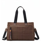 SHOPPER NYLON | MARRÓN