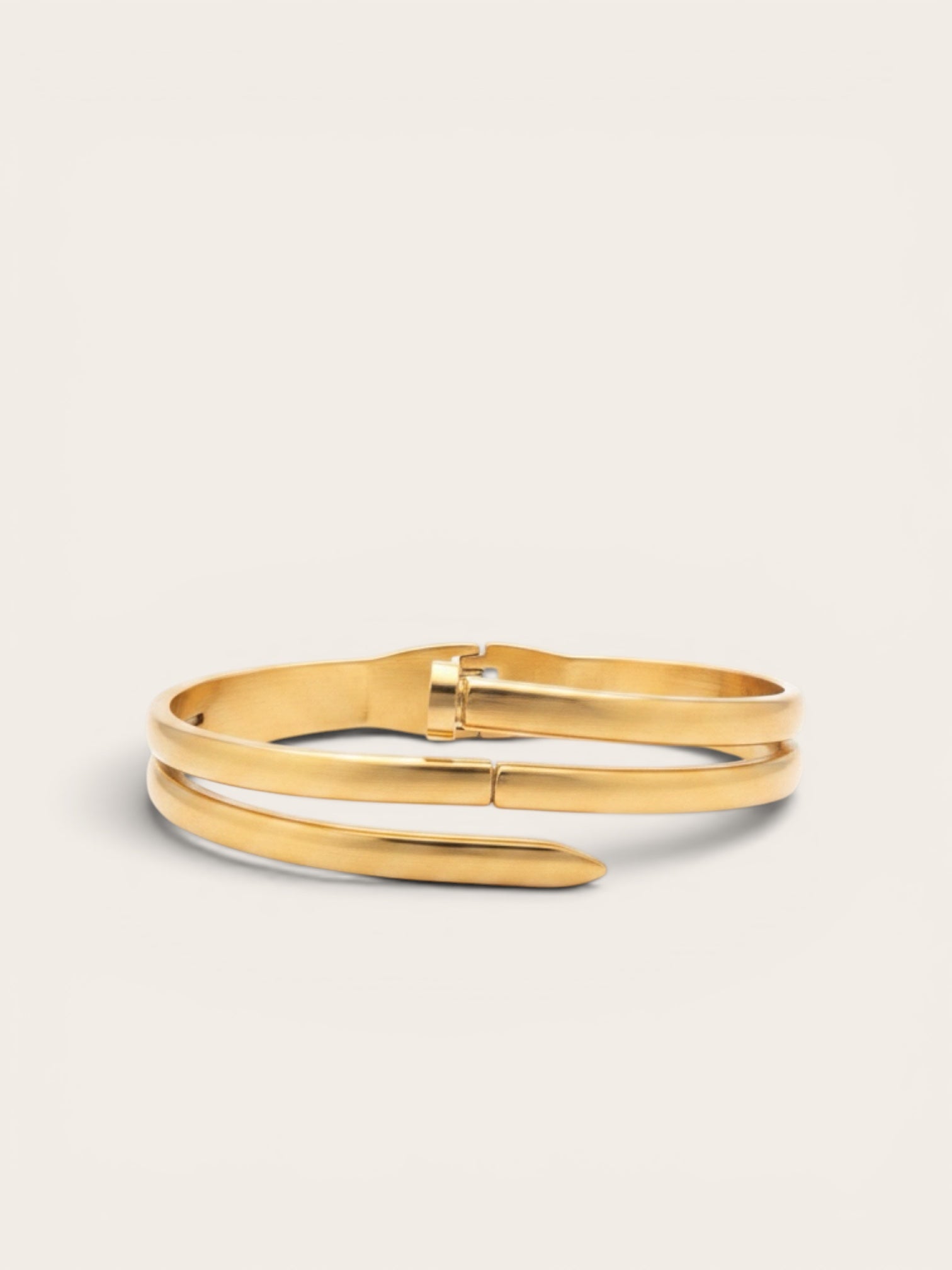 Pulsera Rígida Triple Clavo