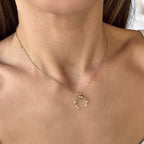 COLLAR LUNA CIRCONITAS