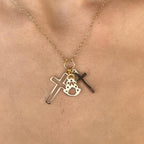 COLLAR CRUCES - VIRGEN DEL ROCÍO