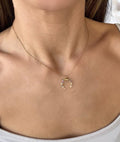 COLLAR LUNA CIRCONITAS